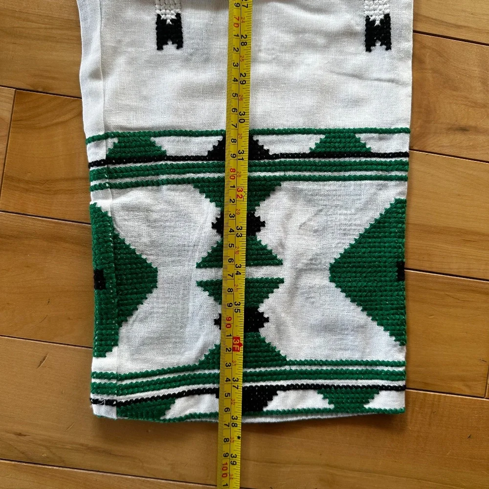 Zara white geometric